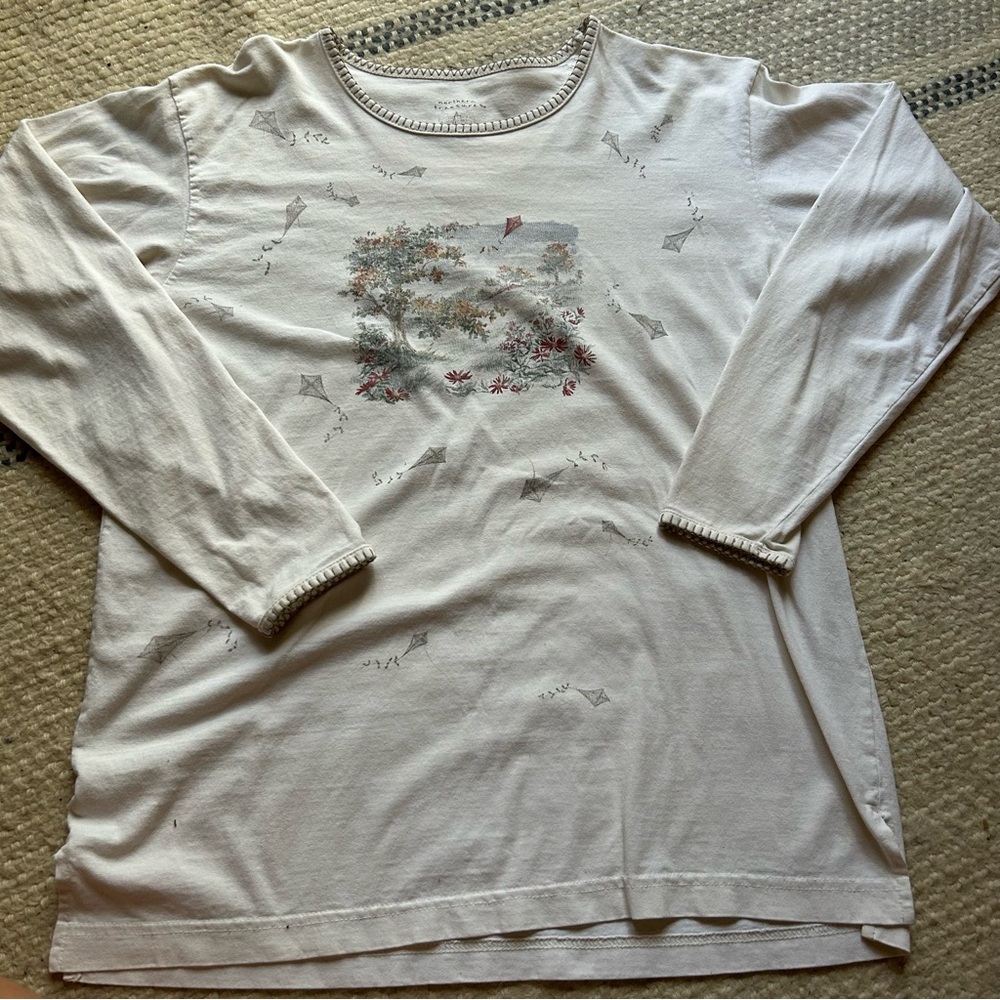 Vintage Northern Treasures Kite Long Sleeve Short